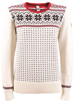 Dale of Norway Garmisch Feminine Sweater - Off-White/Navy