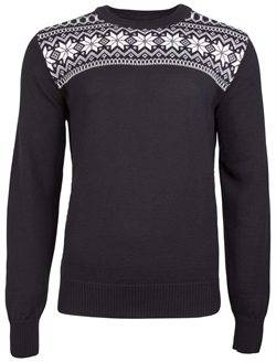 Dale of Norway Garmisch Masculine Sweater - Black/Off-White