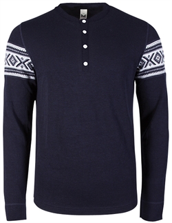 Dale of Norway Bykle Masculine Sweater - Navy/White