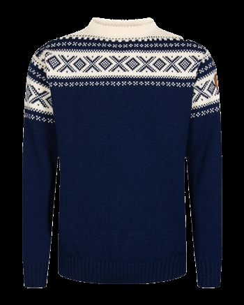 Dale of Norway Cortina Unisex Sweater - Navy/Off-White 