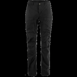 Fjällräven Abisko Hybrid Trail Trousers Women Regular - Black