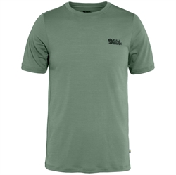 Fjällräven Abisko Wool Logo SS T-shirt - Patina Green