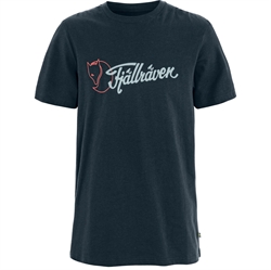 Fjällräven Archive logo T-shirt Men - Navy