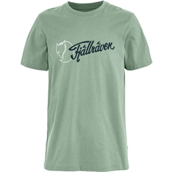 Fjällräven Archive logo T-shirt Men - Misty Green