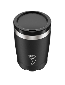 Chilly's Bottles Coffee Cup Monochrome Black - 340 ml