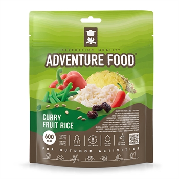 Adventure Food Curry Fruit Rice - 142 gram/1. Portion