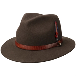 Stetson Traveller Woolfelt - Brun