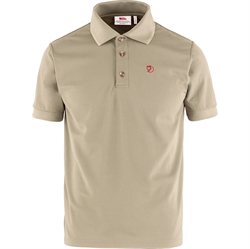 Fjällräven Crowley Pique Shirt - Fossil - Polo t-shirt