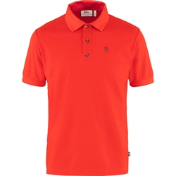 Fjällräven Crowley Pique Shirt - True Red - Polo t-shirt