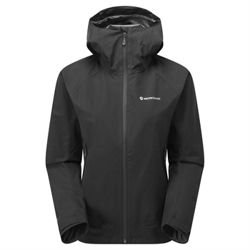 Montane Spirit Waterproof Jacket Womens - Black - Skaljakke