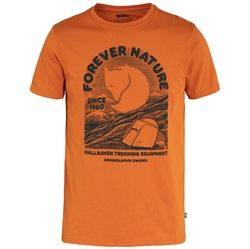 Fjällräven Equipment T-shirt Men - Sunset Orange