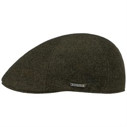 Stetson Texas Wool Gatsby Cap - Olive