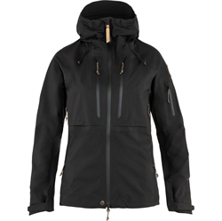 Fjällräven Keb Eco-Shell Jacket Women - Black - Skaljakke