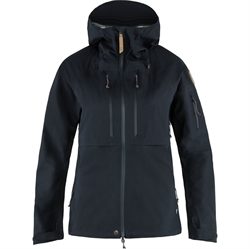 Fjällräven Keb Eco-Shell Jacket Women - Dark Navy - Skaljakke