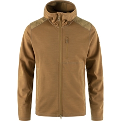 Fjällräven Keb Fleece Hoodie Men - Buckwheat Brown