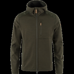 Fjällräven Keb Fleece Hoodie Men - Deep Forest