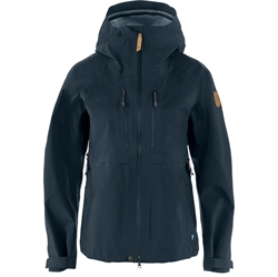 Fjällräven Keb GTX Jacket Women - Dark Navy - Skaljakke