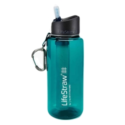 LifeStraw Go Water Bottle With Filter 1000 ml - Dark Teal 