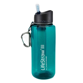 LifeStraw Go Water Bottle With Filter 1000 ml - Dark Teal 