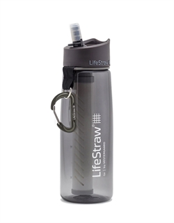 LifeStraw Go Water Bottle With Filter 650 ml - Dark Grey