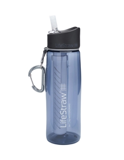 LifeStraw Go Water Bottle With Filter 650 ml - Navy Blue 