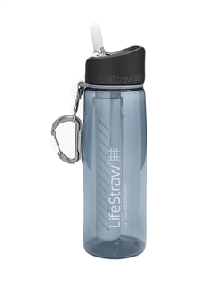 LifeStraw Go Water Bottle With Filter 650 ml - Moody Blue 