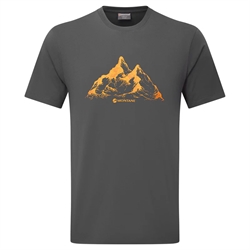 Montane Men's Dual Mountain T-Shirt - Midnight Grey