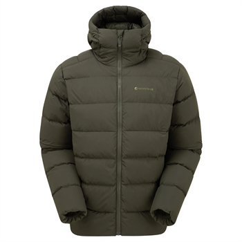 Montane Tundra Hooded Down Jacket Men - Oak Green