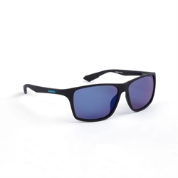 Shimano Polaroid Solbrille - Matte Black & Blue Mirror