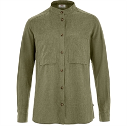 Fjällräven Övik Hemp Shirt LS Women - Green