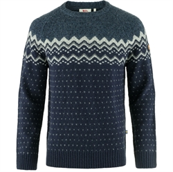 Fjällräven Övik Knit Sweater Men - Dark Navy/Mountain Blue