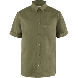 Fjällräven Övik Travel SS Men - Green - Kortærmet skjorte