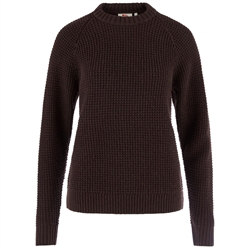 Fjällräven Övik Waffle Knit Women - Black Oak
