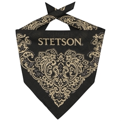 Stetson - Paisley Bandana - Black