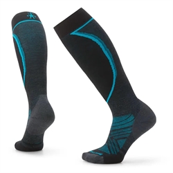 Smartwool Ski Targeted Cushion OTC Socks Women's Fit - Charcoal - Skistrømpe