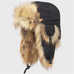 MJM Trapper 42 Recycled Taslan/Faux Fur - Black Natural - Pelshue