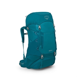 Osprey Ace 38 Unisex Barn / Juniorrygsæk - Blue Spikemoss