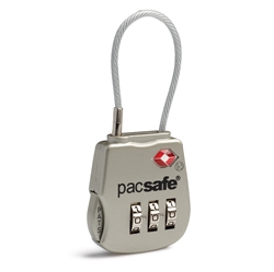 Pacsafe: Prosafe 800 TSA accepted 3-dial cable lock
