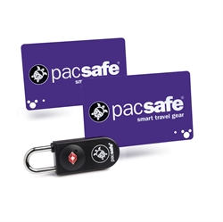 Pacsafe: Prosafe 750 TSA accepted key-card lock