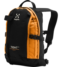 Haglöfs Tight X-Small - True Black/Desert Yellow - Børnerygsæk