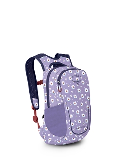 Osprey Daylite Jr. Unisex Barn / Juniorrygsæk - Daisy Print/Euphoria Purple