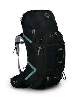 Osprey Ariel Plus 70 Woman - Black  - Vandrerygsæk