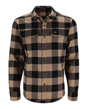 Simms Gallatin Flannel Shirt - Cork Buffalo Check