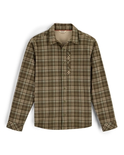 Simms Coldweather Shacket - Schooner Plaid Loden