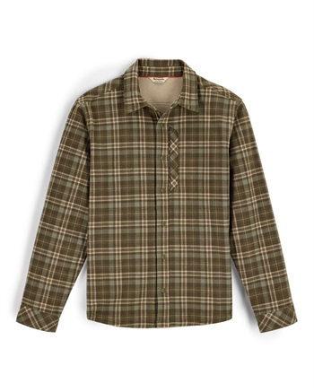 Simms Coldweather Shacket - Schooner Plaid Loden
