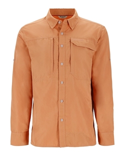 Simms Guide LS Shirt [Orange Maple]