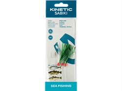 Kinetic Sabiki Disco Rig Green White Flash