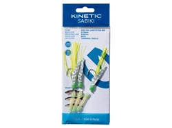 Kinetic Sabiki Sun Tail Lightstick Rig Yellow/Green