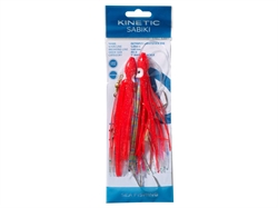 Kinetic Sabiki Octopus Lightstick Rig Red/Blue