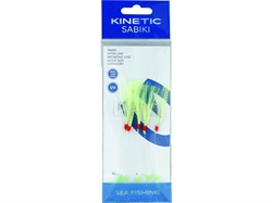 Kinetic Sabiki Nordic Mackerel Chartreuse Crystal Flash Makrelforfang